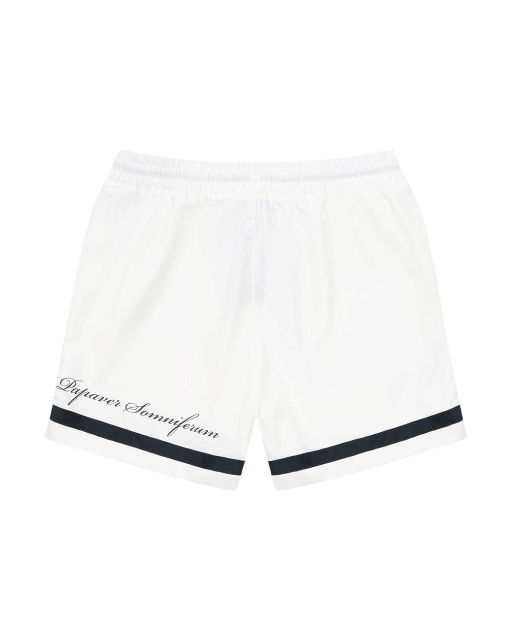 RTA White Clyde Elasticated Short Poppy for men