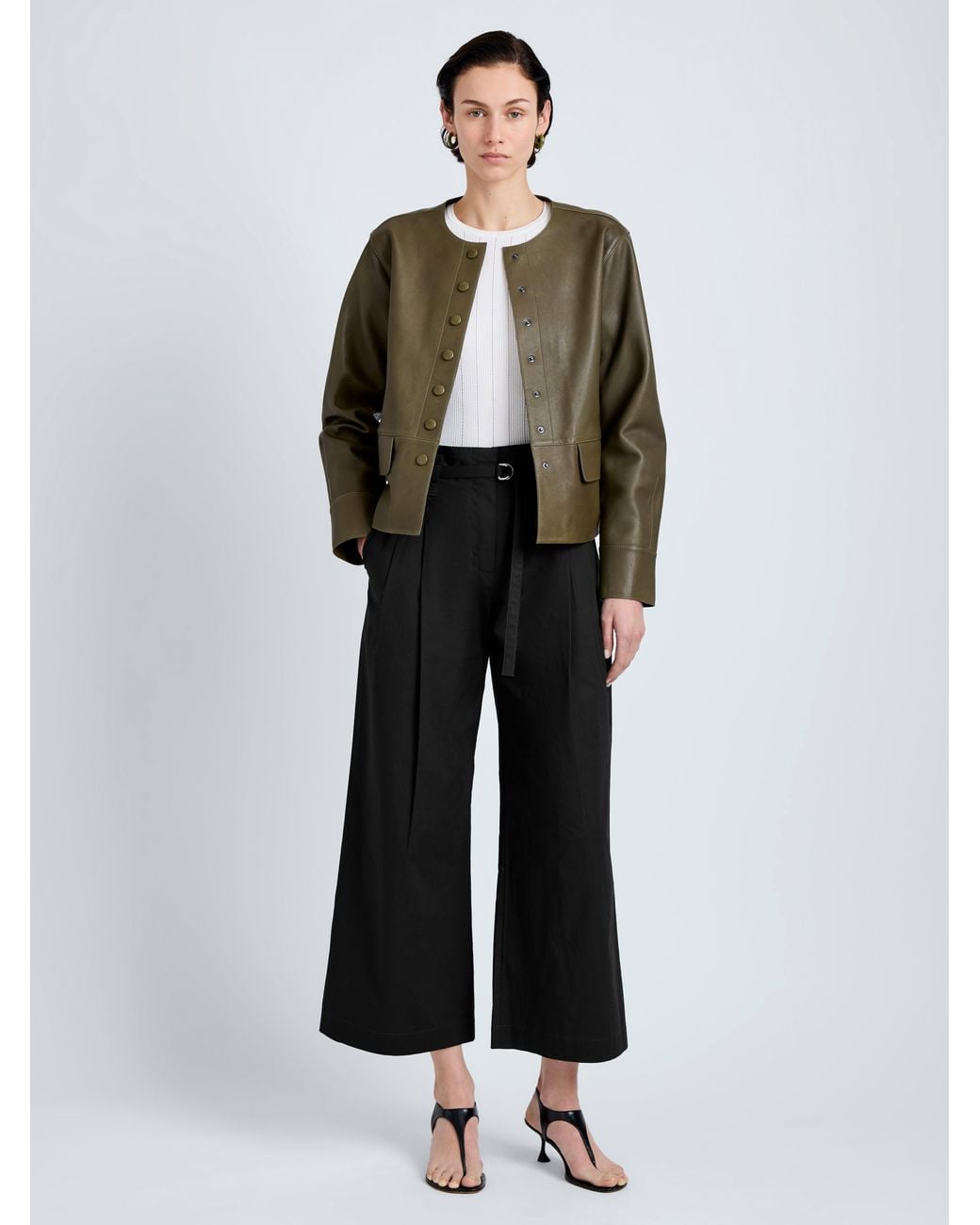 Proenza Schouler Green Robin Jacket