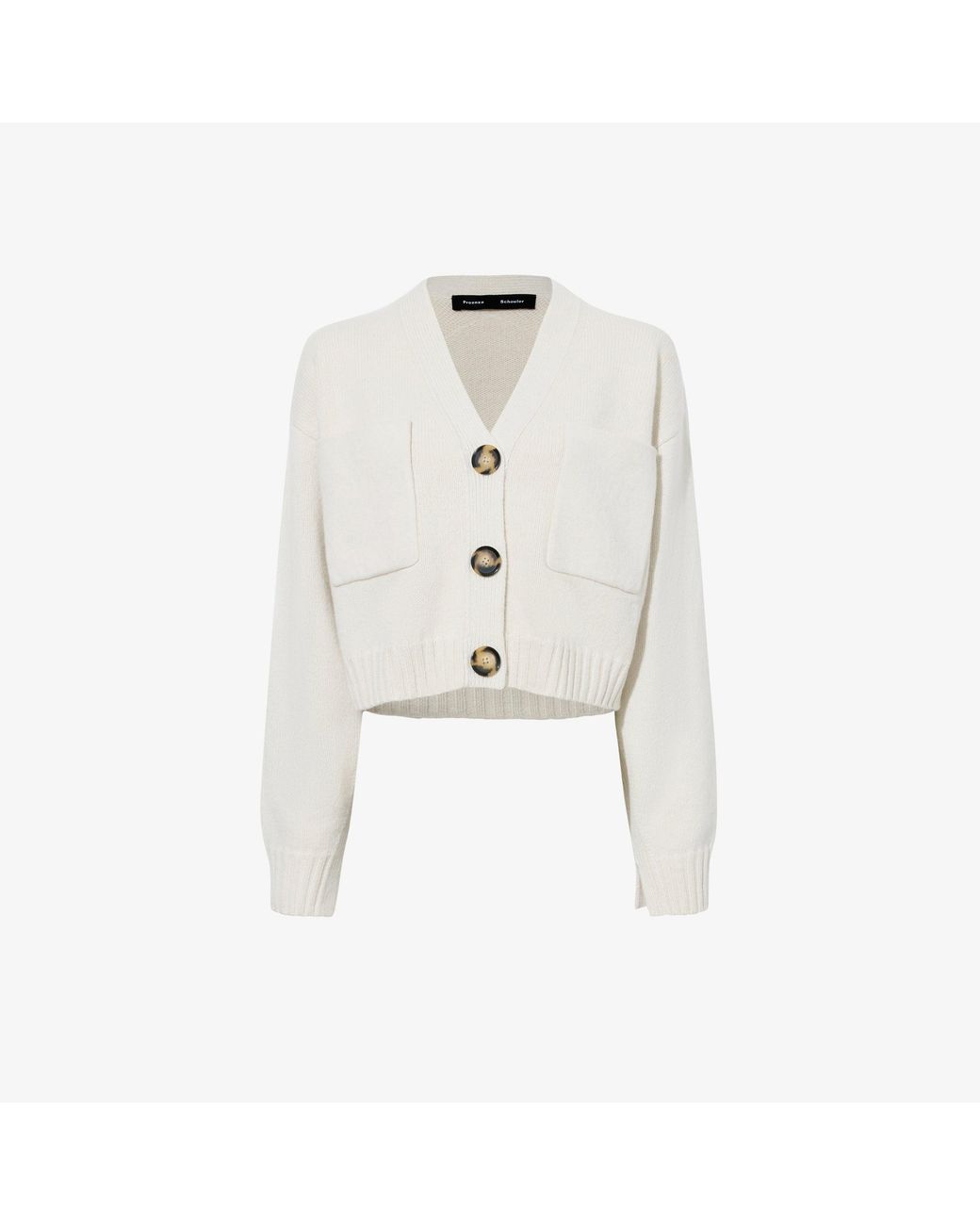 Proenza Schouler White Sofia Cardigan