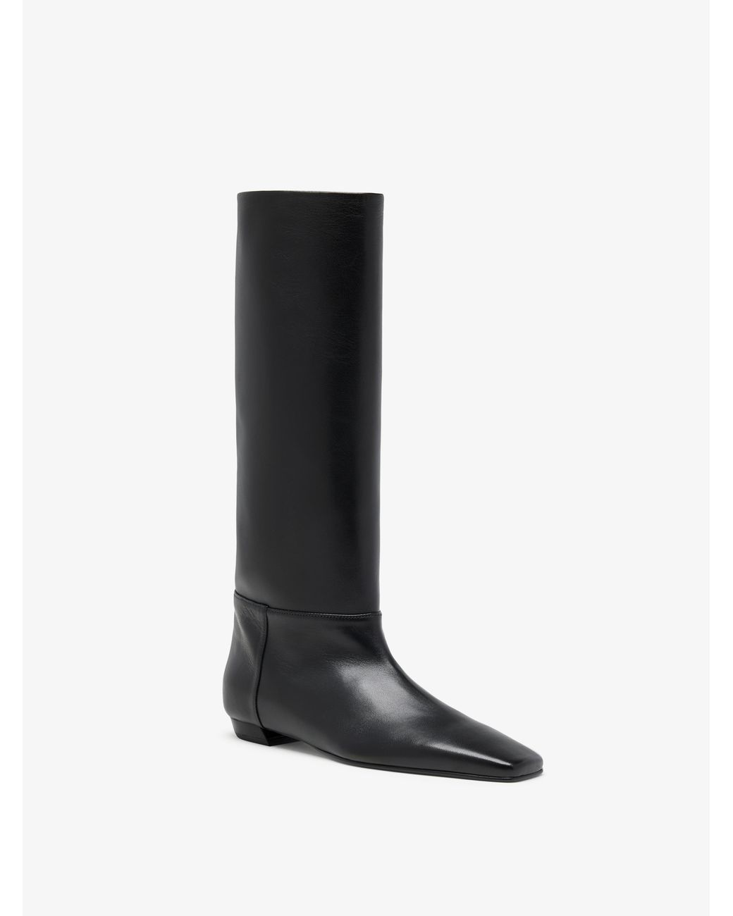 Proenza Schouler Black Trap Flat Boot