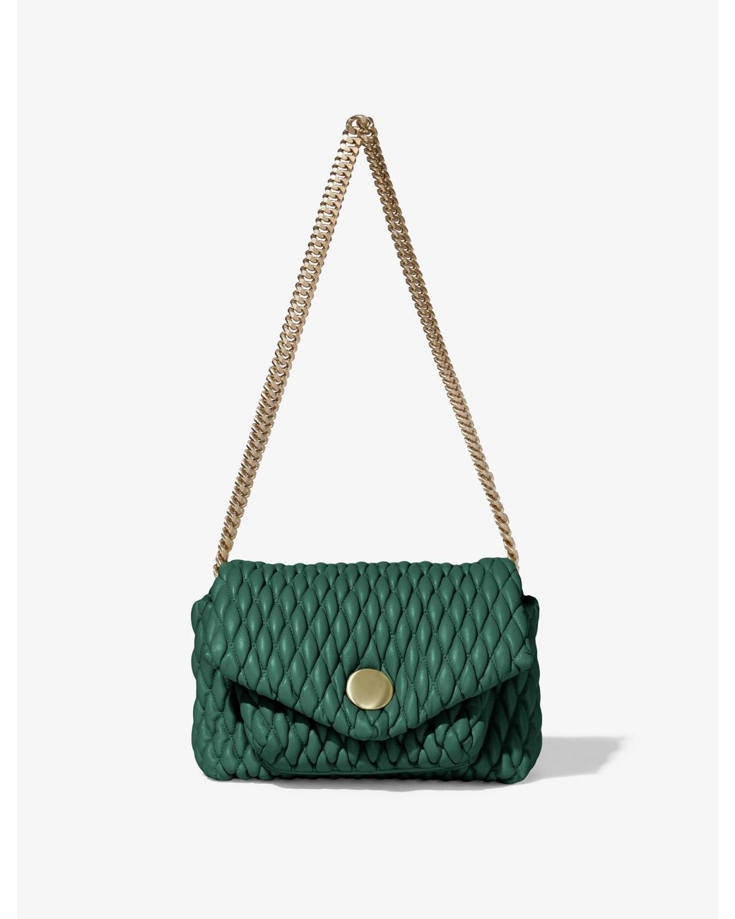 Proenza Schouler Small Quilted Ps Harris Bag in Green Lyst