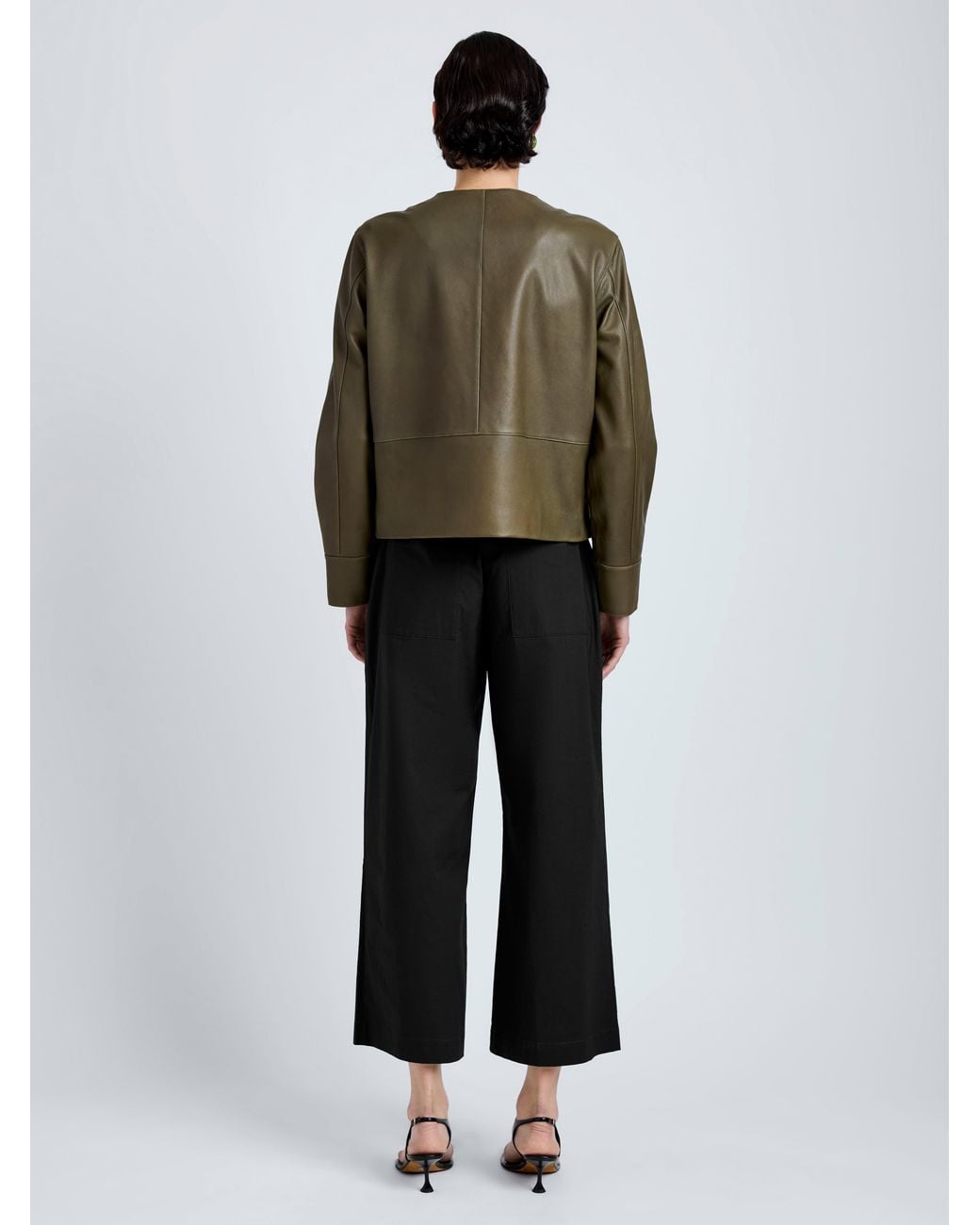 Proenza Schouler Green Robin Jacket