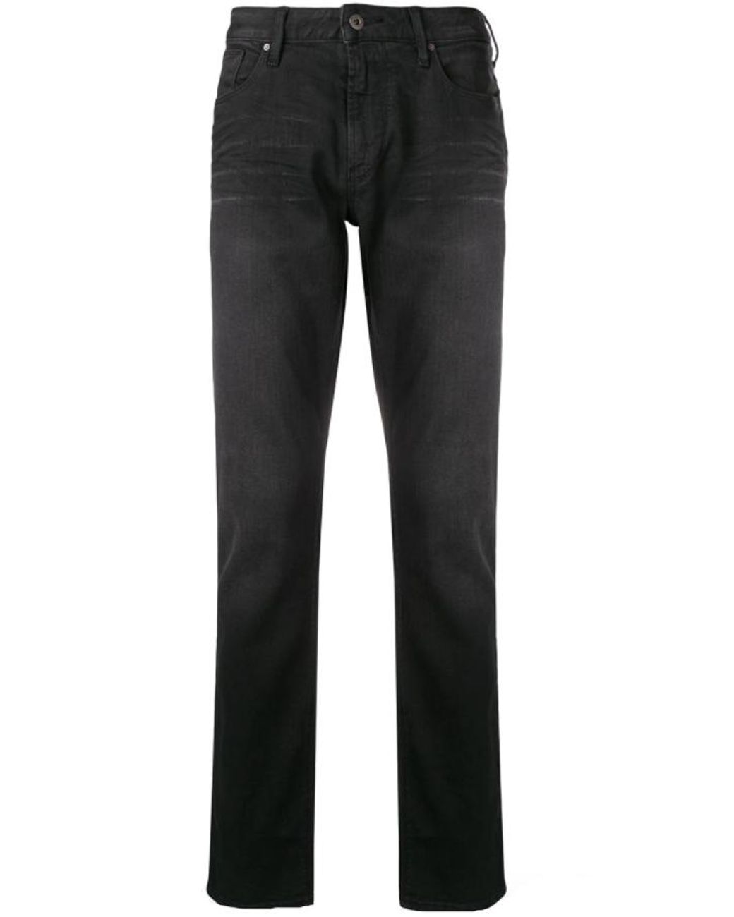 Emporio Armani J06 Slim-fit Jeans in Gray for Men | Lyst