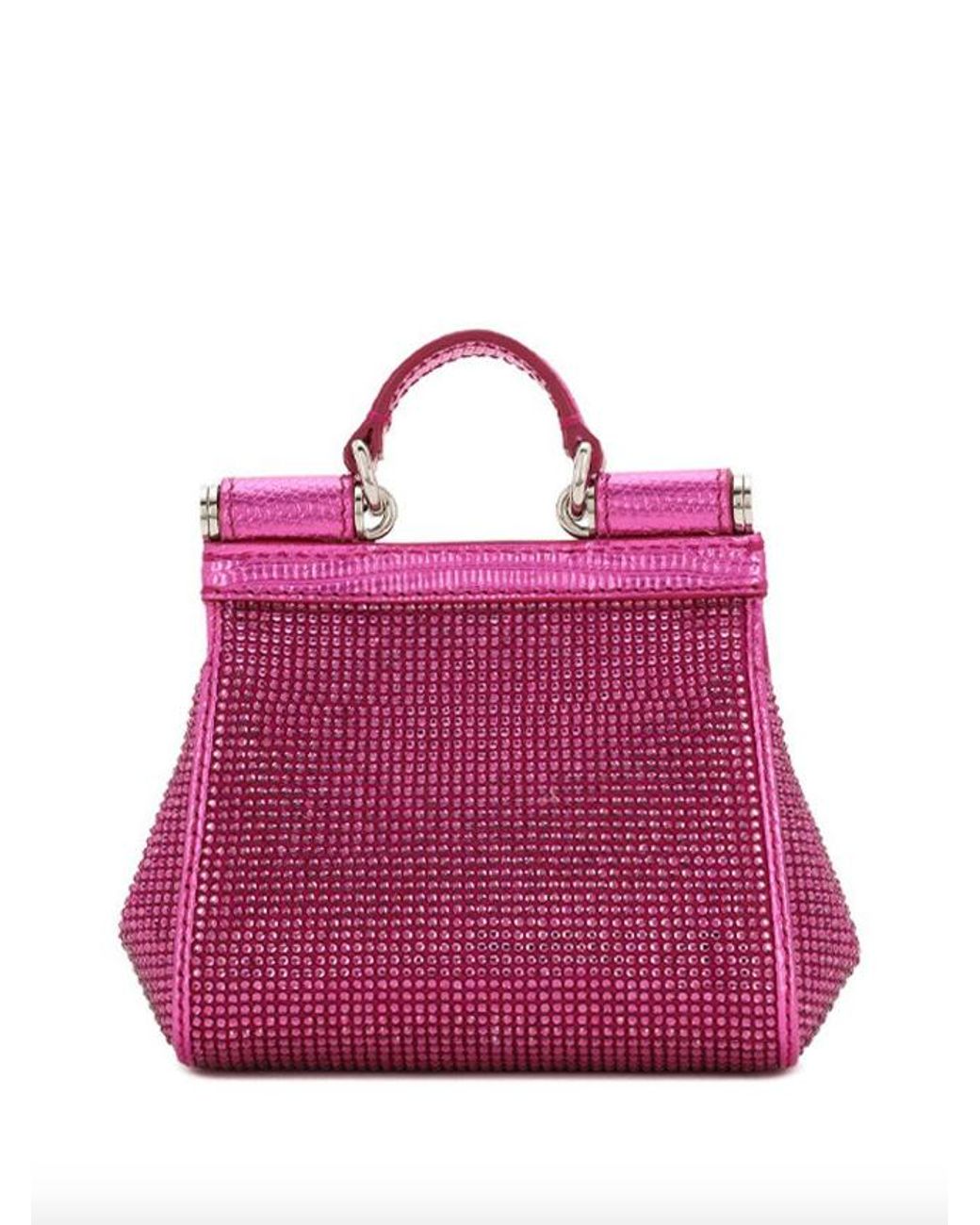 Dolce & Gabbana Mini Sicily Pink @DolceGabbana #dolceandgabbana  #luxuryblogger #handbags 