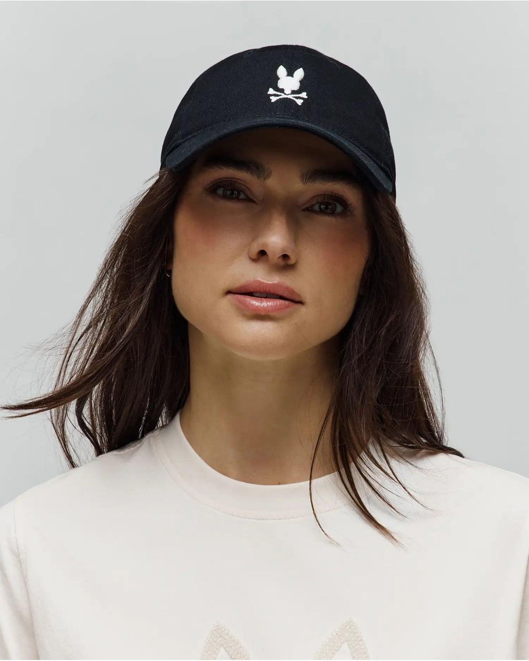 Psycho Bunny Black Jimmy Baseball Cap for men