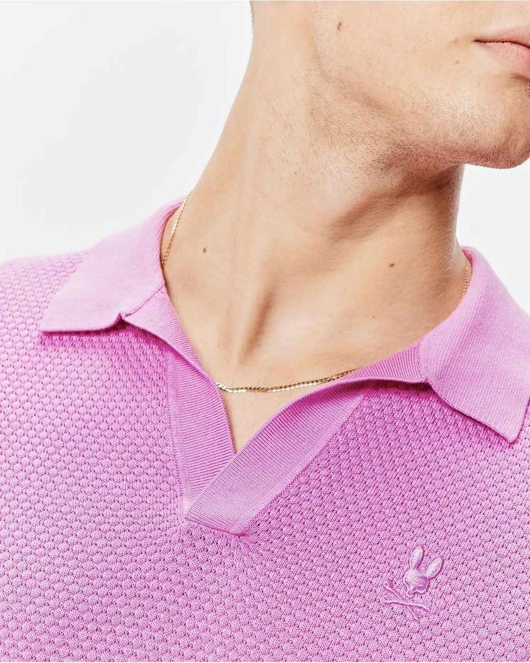 Psycho Bunny Multicolor Devon Knit Polo for men