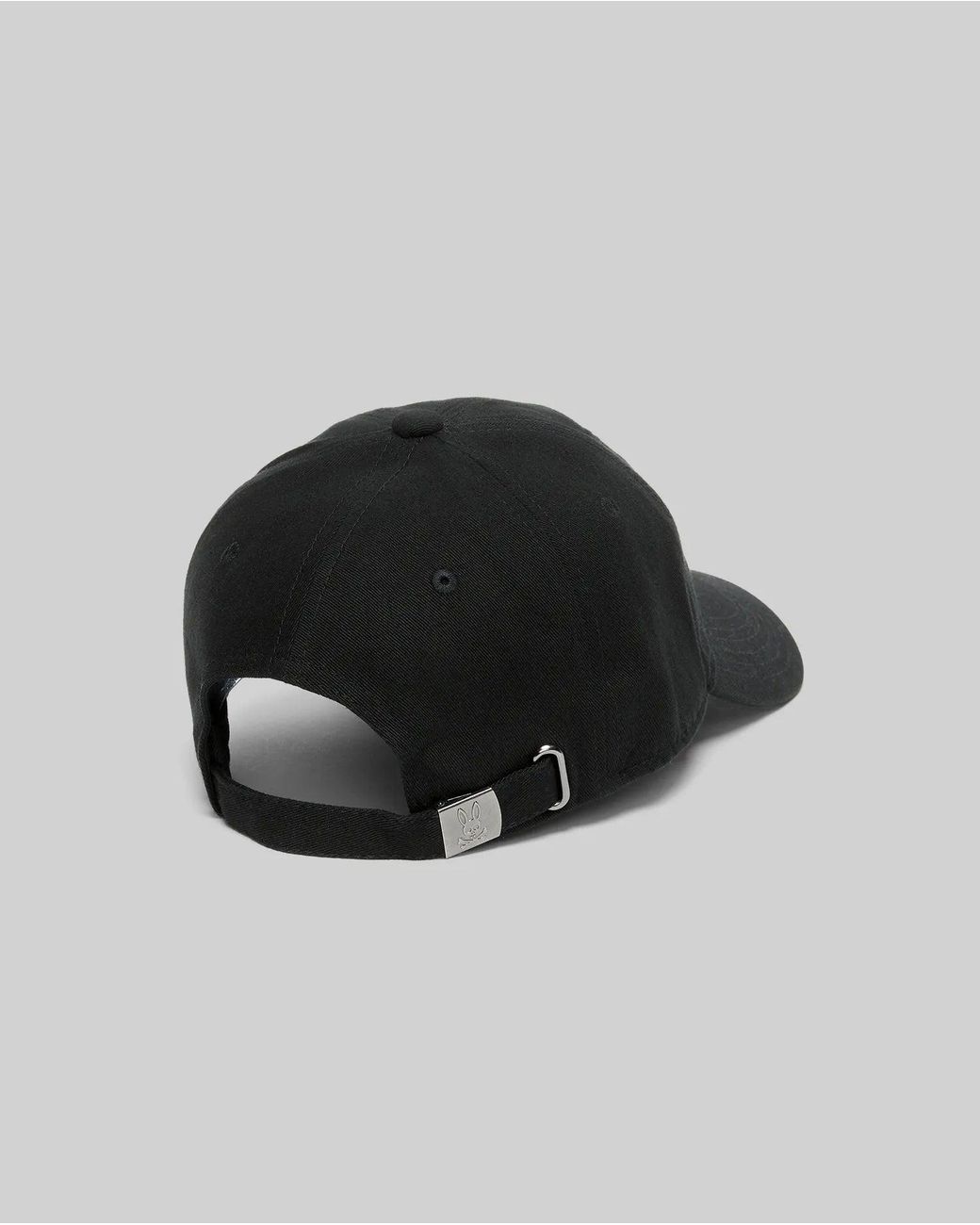 Psycho Bunny Black Jimmy Baseball Cap for men