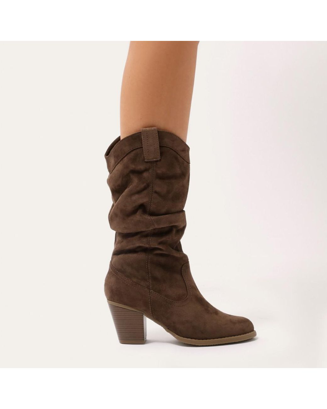 Niah suede tall boots top