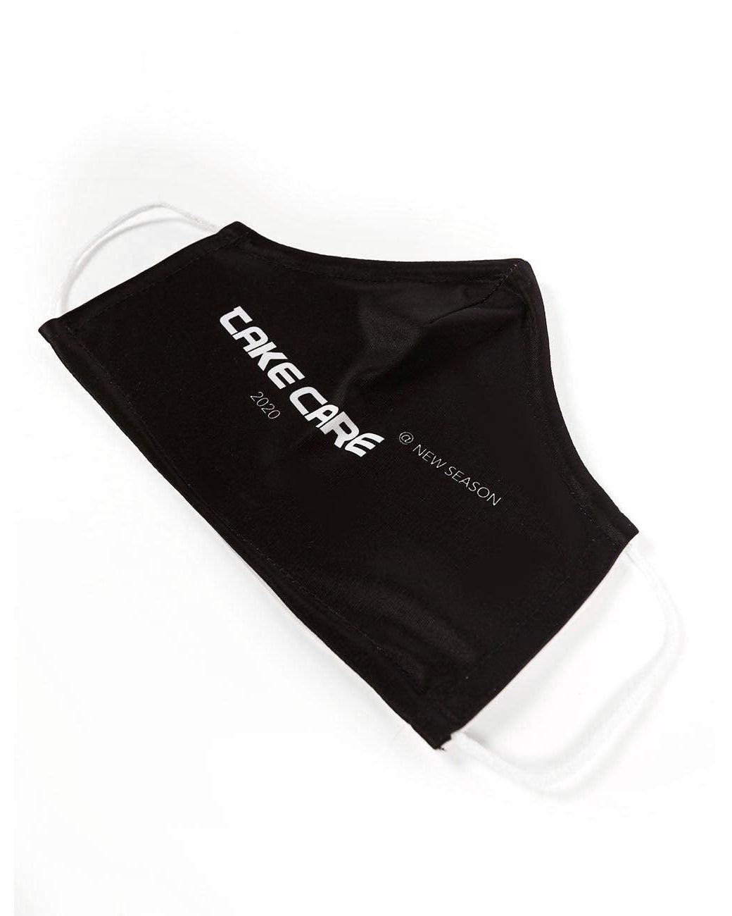Public Desire Black Take Care Slogan Fashion Face Mask
