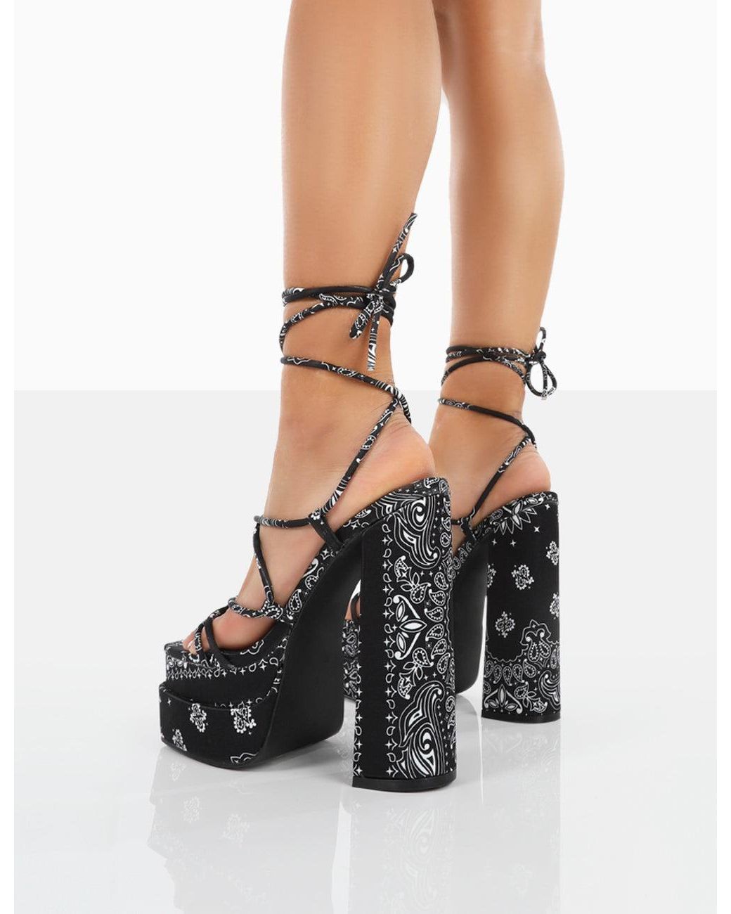 Public Desire Synthetic Clermonte Black 
