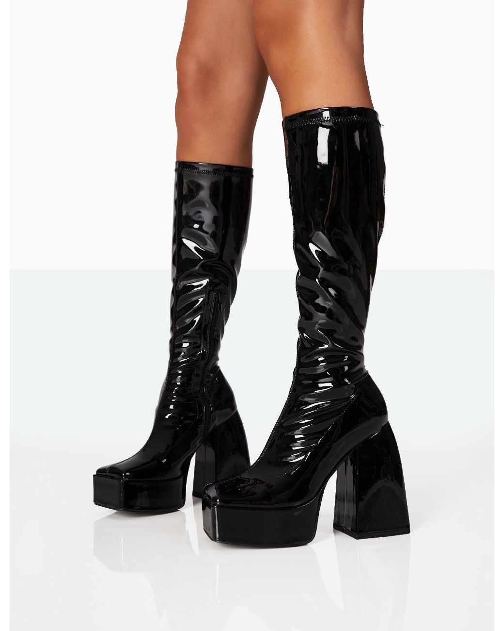 Public desire shop platform boots