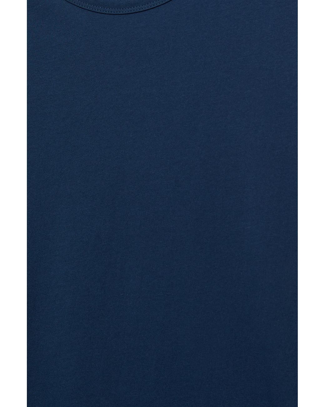 T-Shirt Slim Fit Basic di Pull&Bear in Blue da Uomo