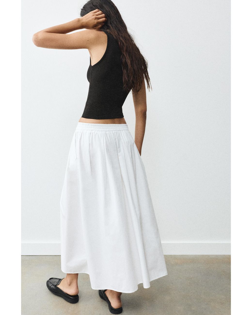 Pull&Bear Blue Boat Neck Tank Top