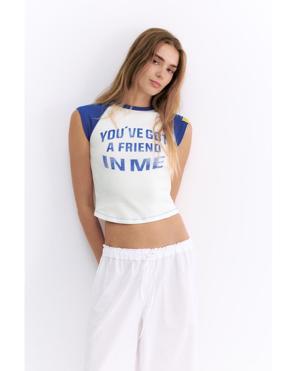 Pull&Bear Blue Toy Story Raglan Sleeve T-Shirt