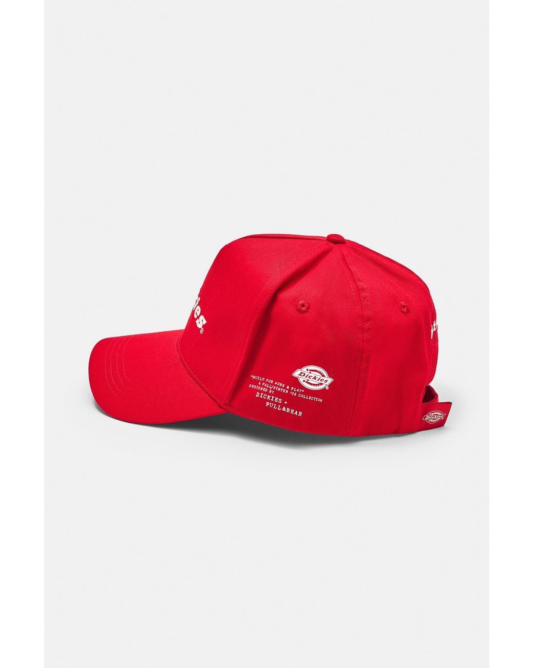 Cappellino Dickies di Pull&Bear in Red da Uomo