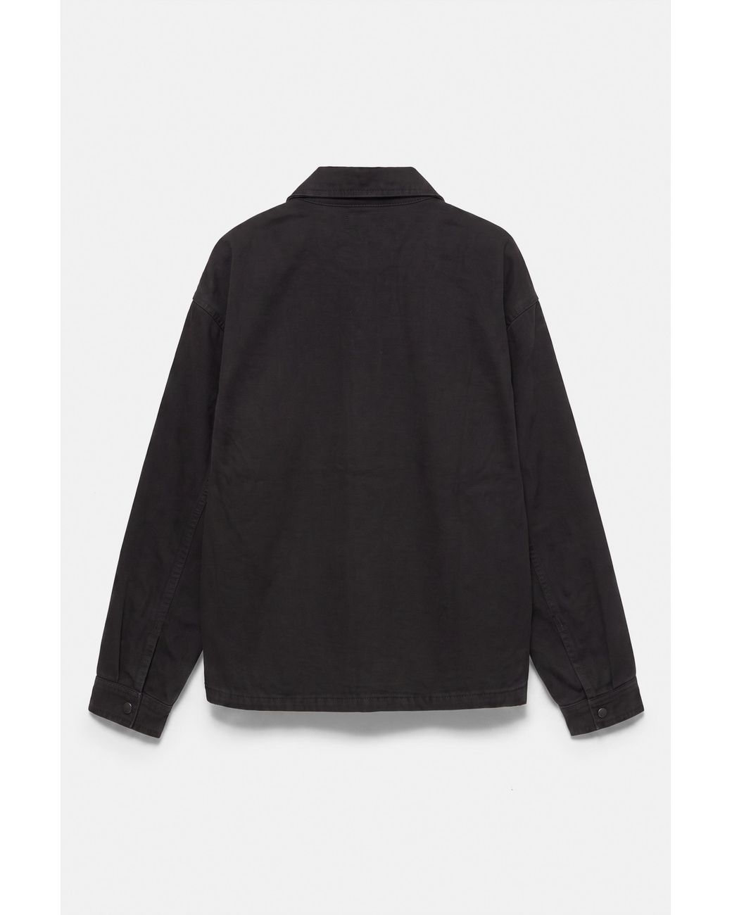 Giacca Camicia Con Zip di Pull&Bear in Black da Uomo