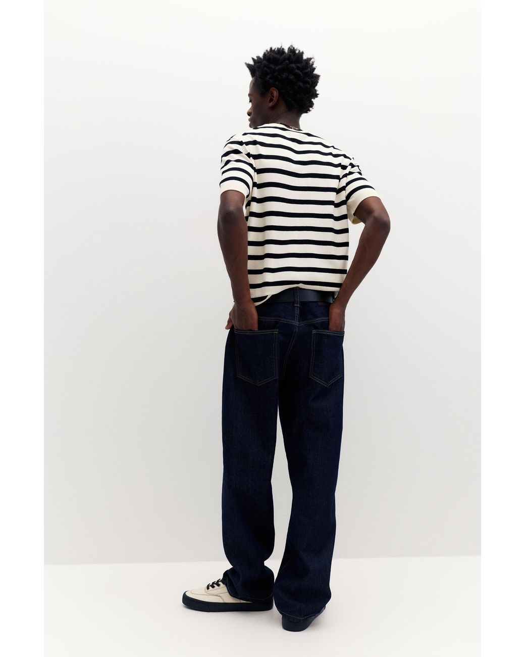 Pull&Bear Multicolor Short Sleeve Jumper for men