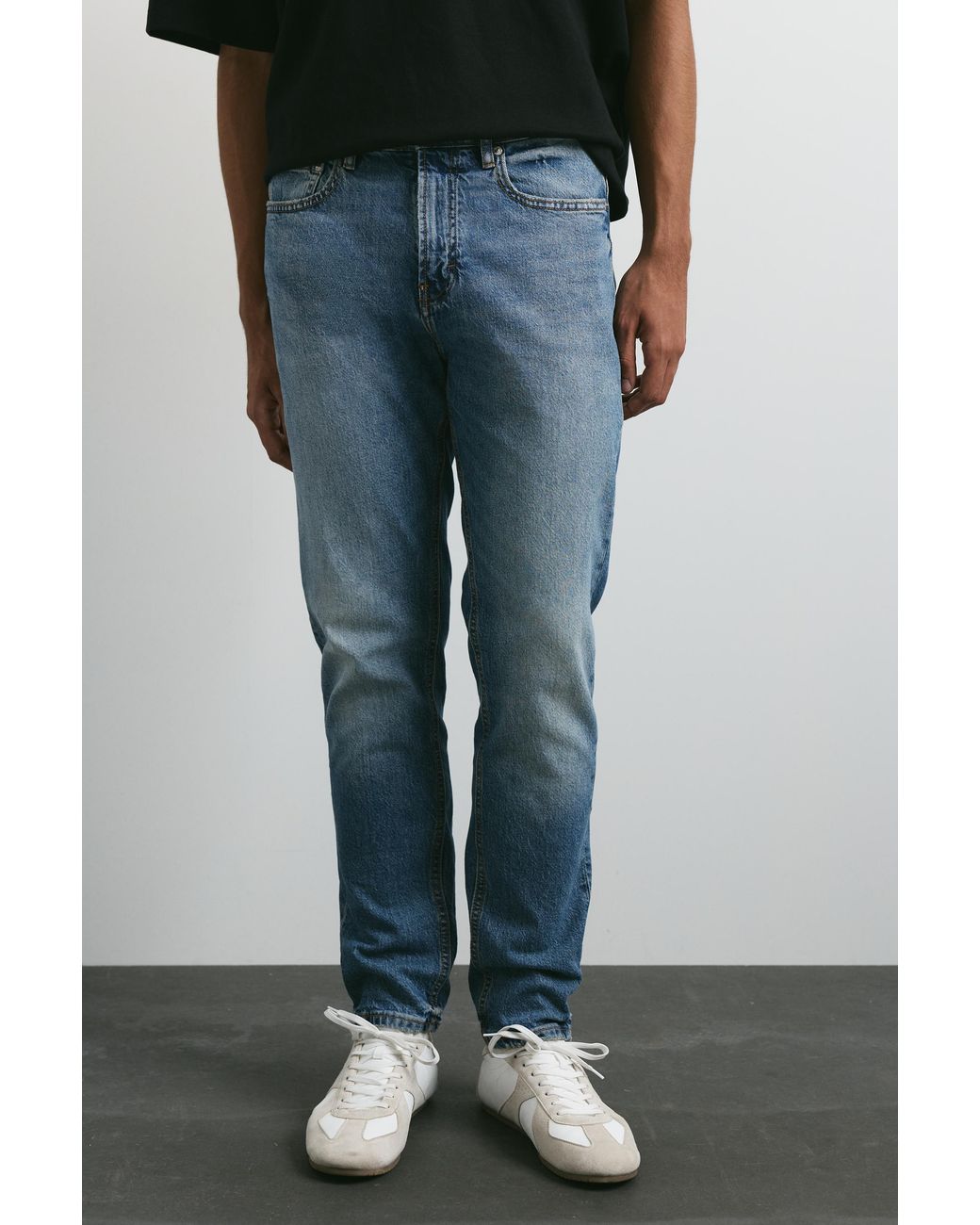 Pull&Bear Slim Jeans in het Blue voor heren