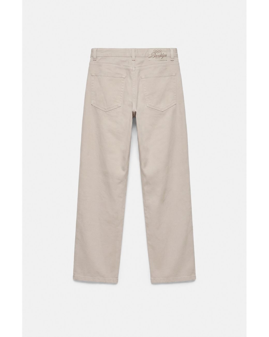 Pantalon Droit Pull&Bear pour homme en coloris Blue