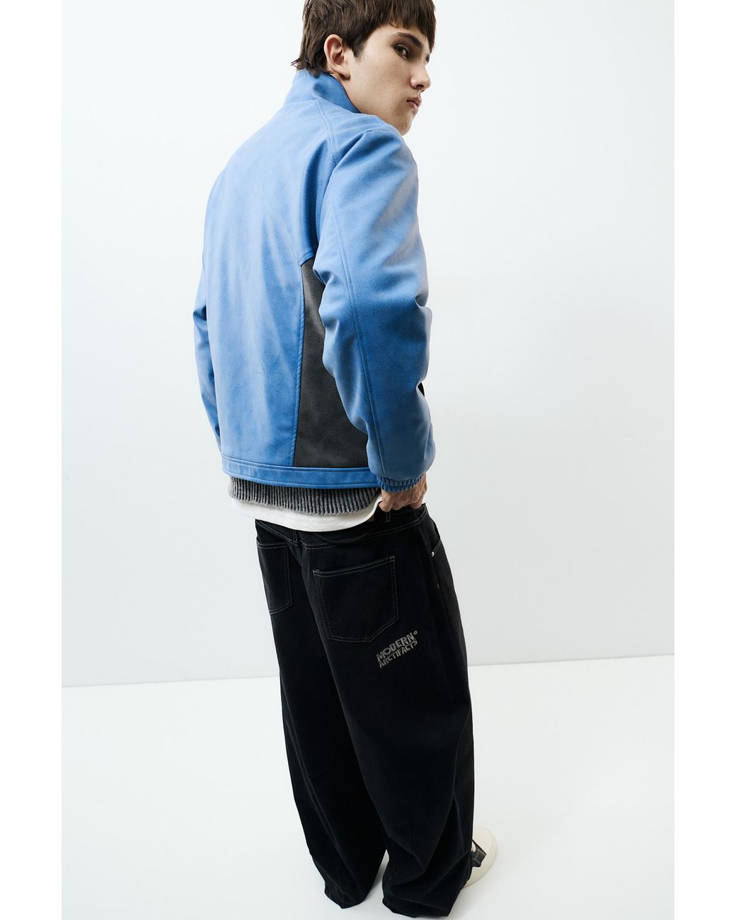 Giacca di Pull&Bear in Blue da Uomo