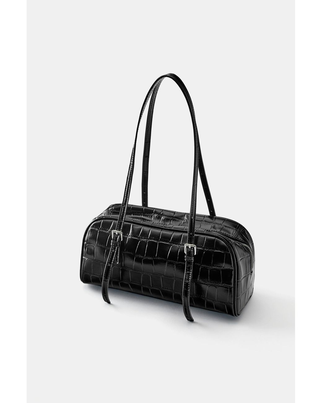 Pull&Bear Schoudertas Met Textuur in het Black