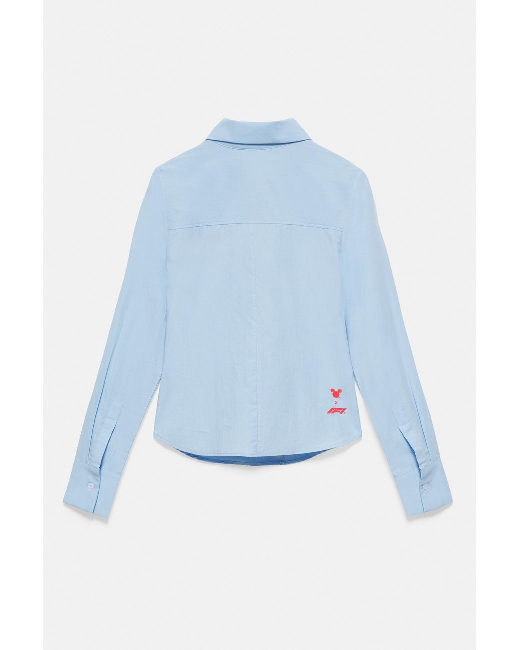 Pull&Bear Blue Disney X F1 Zip Shirt
