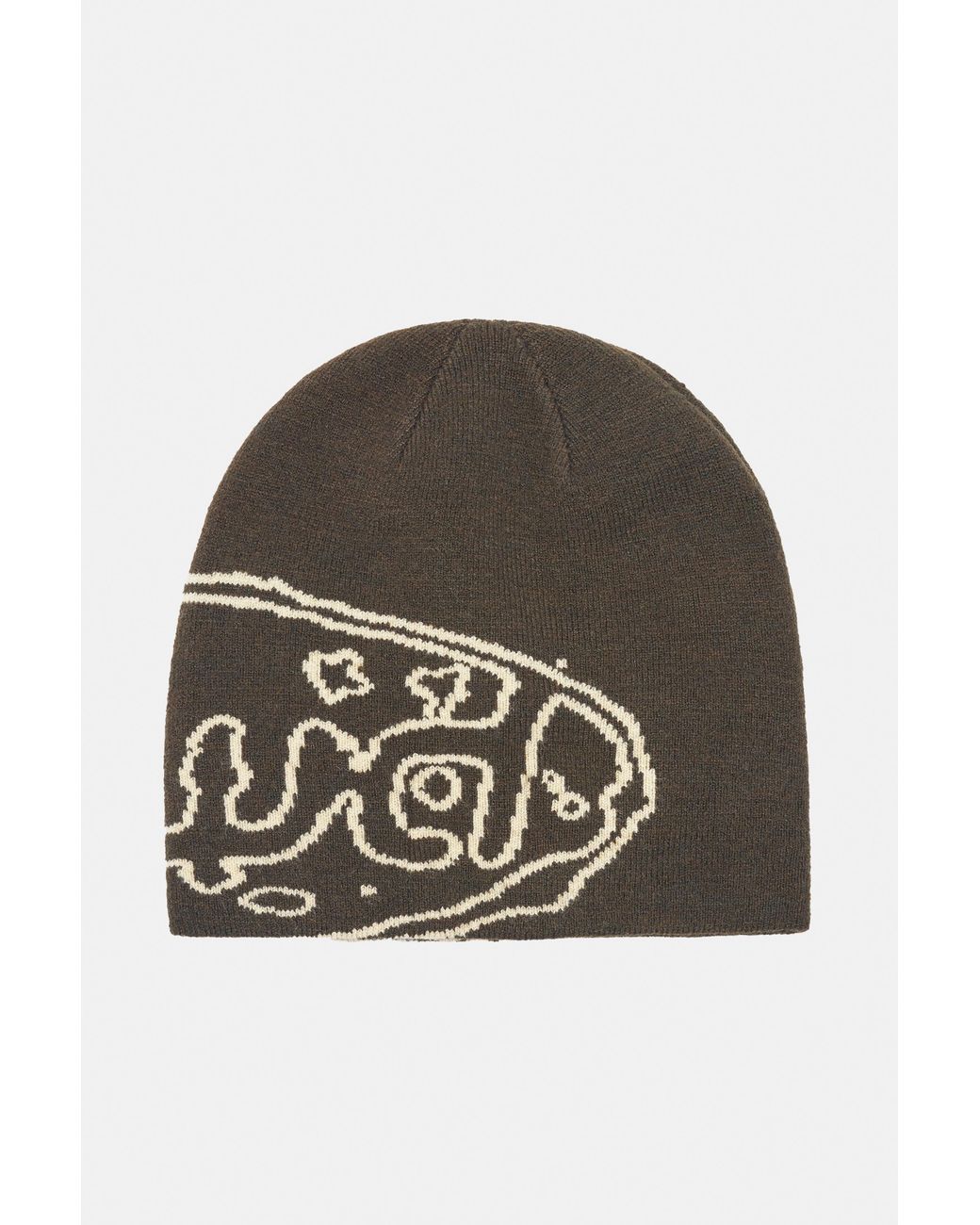 Pull&Bear Stwd Beanie in het Brown voor heren