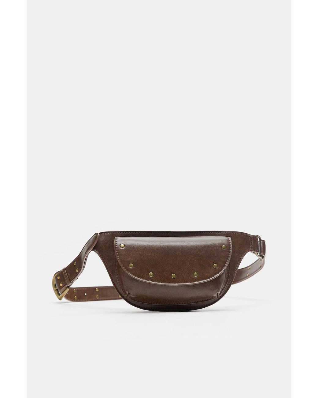 Marsupio Borchie di Pull&Bear in Gray