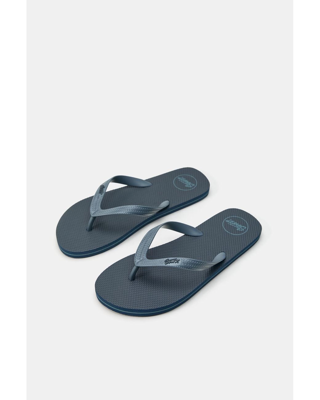 Pull&Bear Blue Stwd Sandals for men