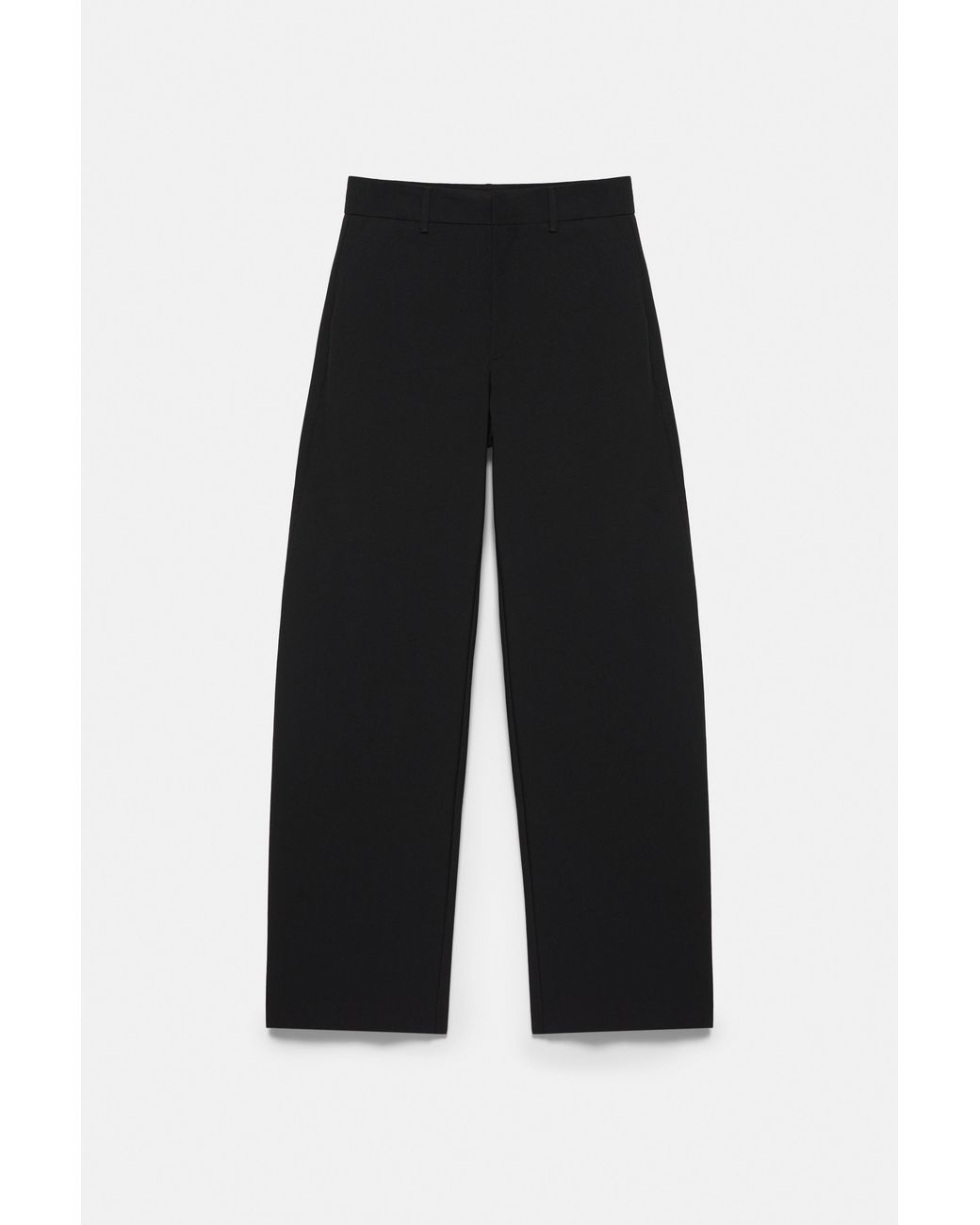 Pantalon Habillé Barrel Pull&Bear en coloris Black
