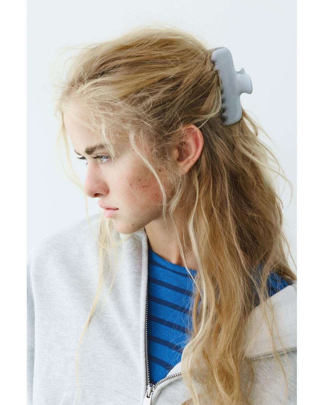Pull&Bear White Pack Of 2 Clips