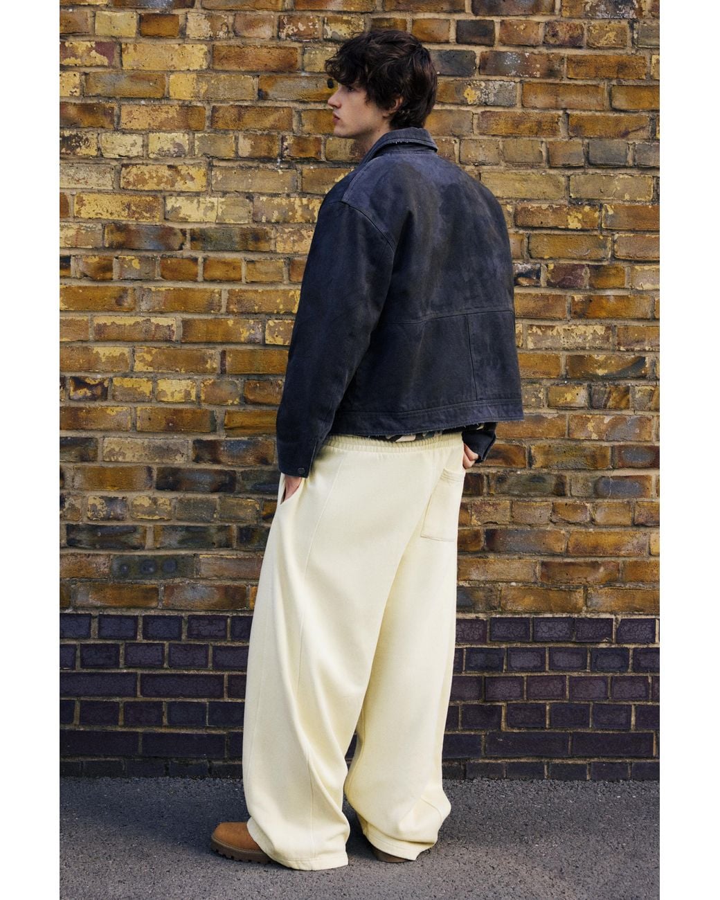 Pull&Bear Multicolor Balloon Fit Stwd Trousers for men