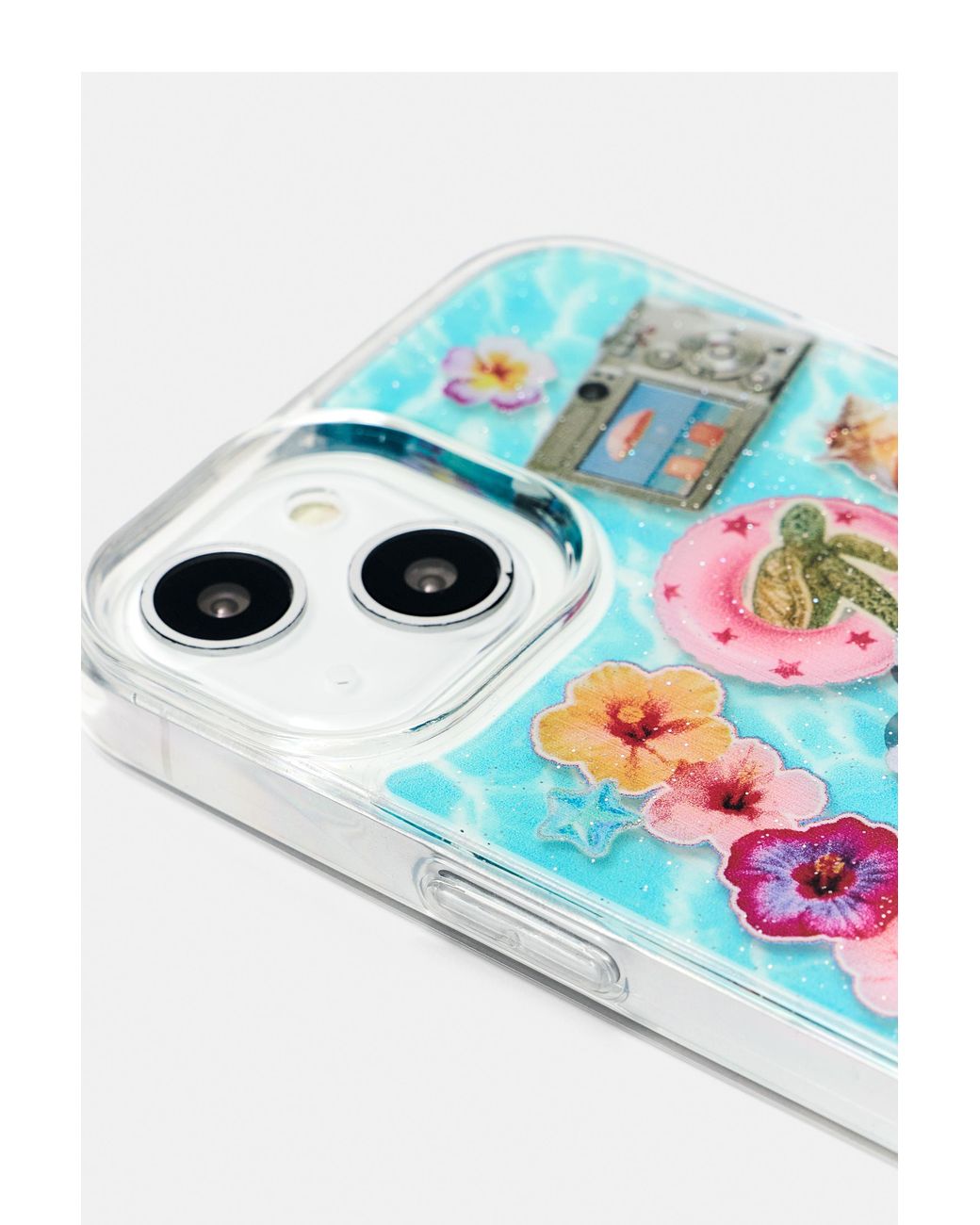 Coque Iphone Stickers Pull&Bear en coloris Blue