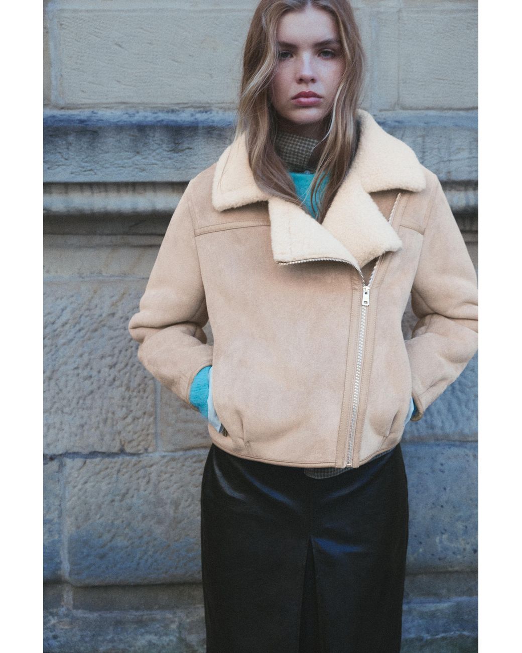 Pull&Bear Natural Reversible Jacket