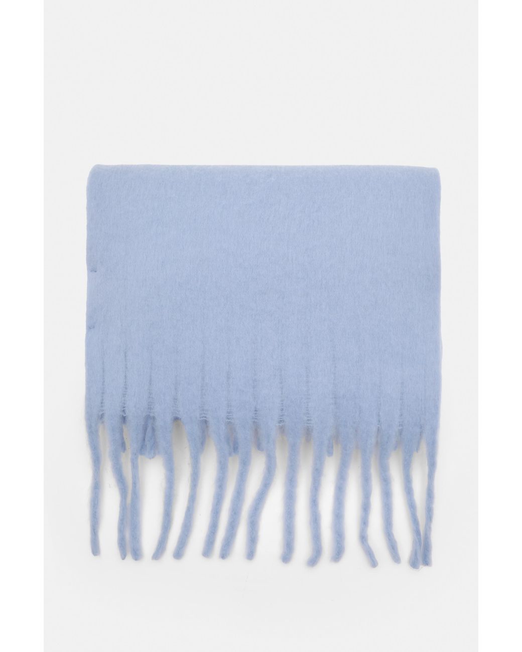 Sciarpa Maxi Effetto Mohair di Pull&Bear in Blue