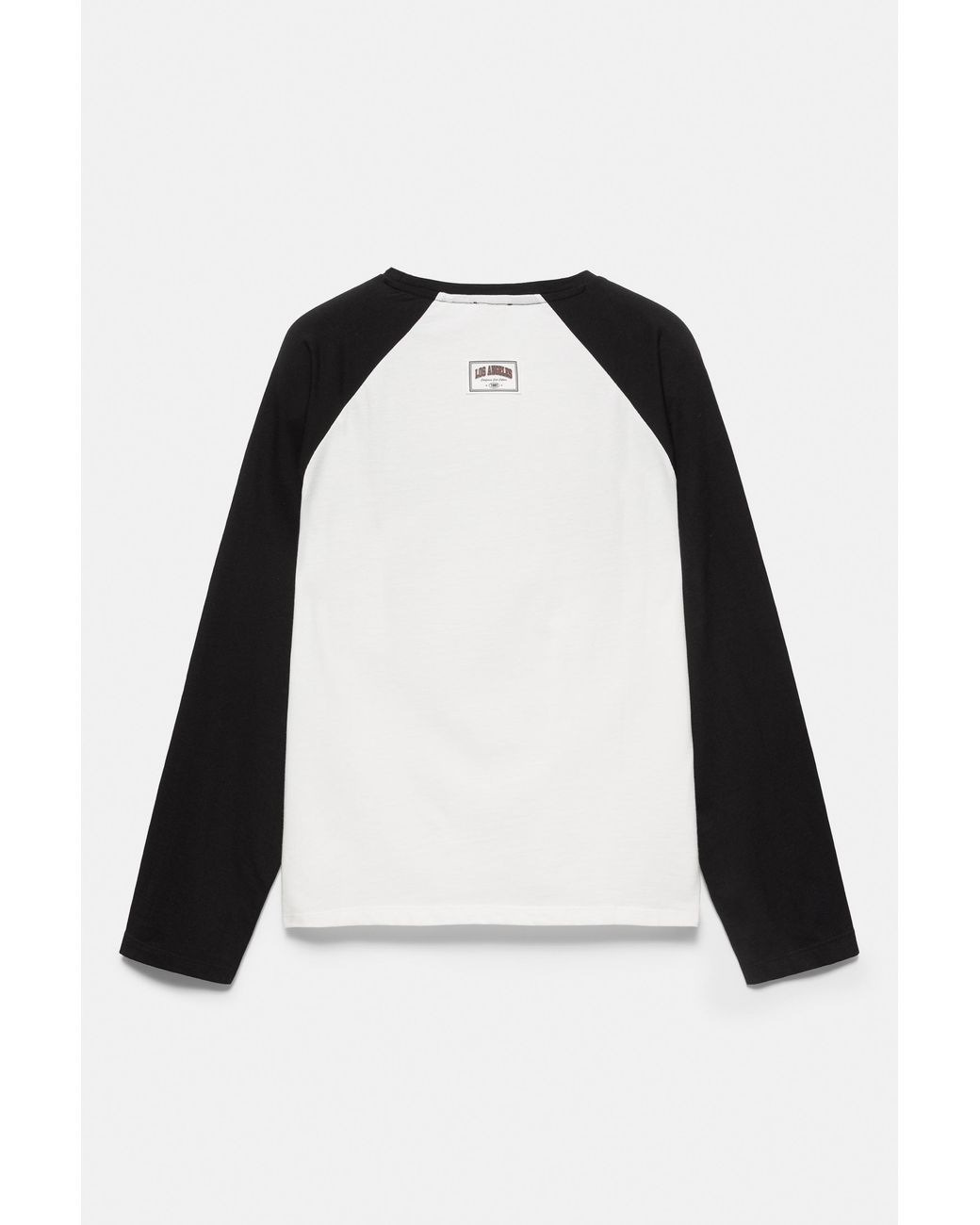 Pull&Bear Gray Los Angeles Raglan Sleeve T-Shirt