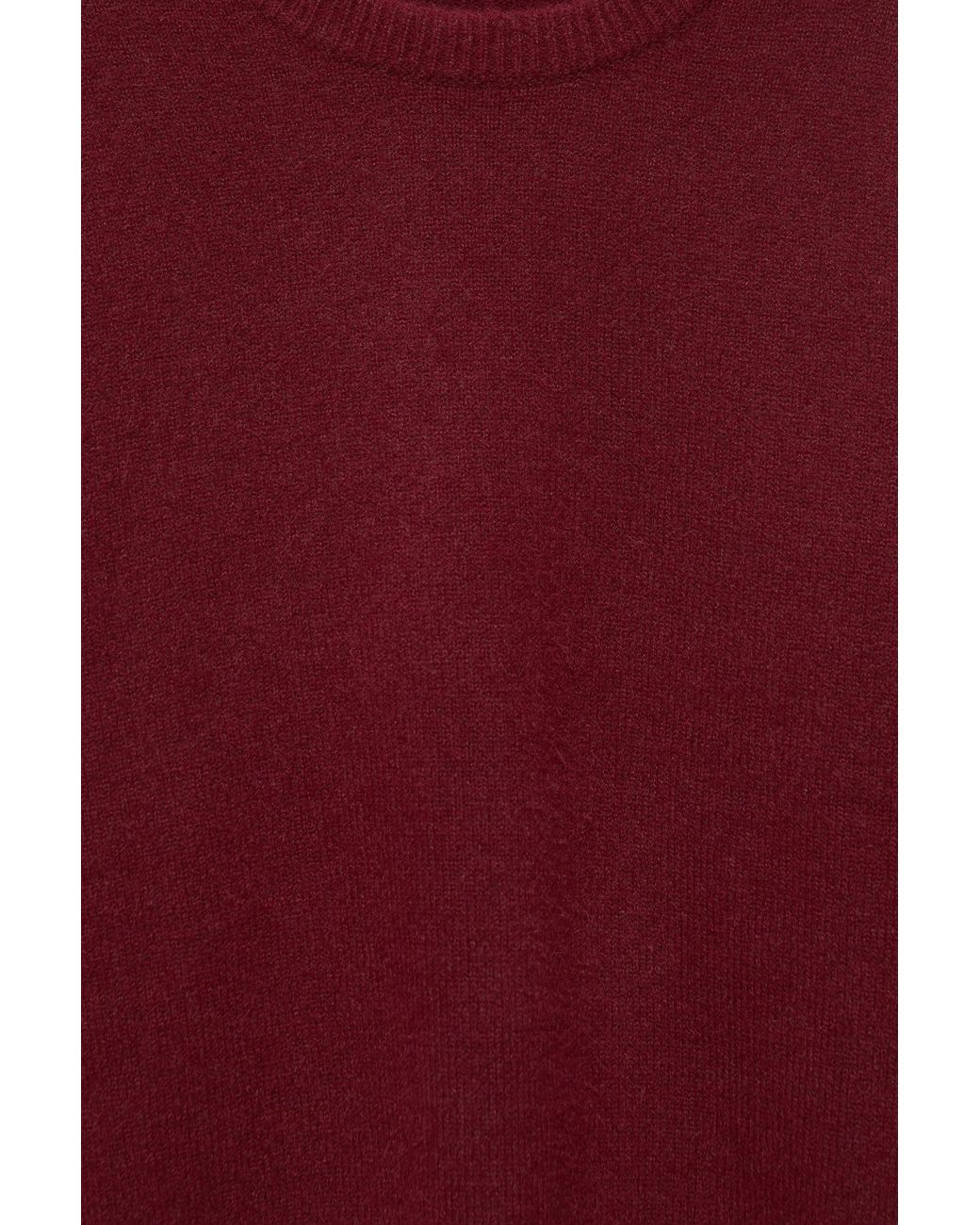 Pull Boxy En Maille Soft Pull&Bear en coloris Red