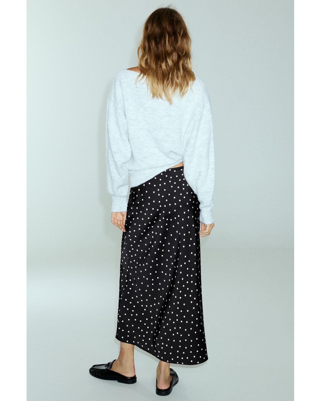 Pull&Bear Gray Midirock