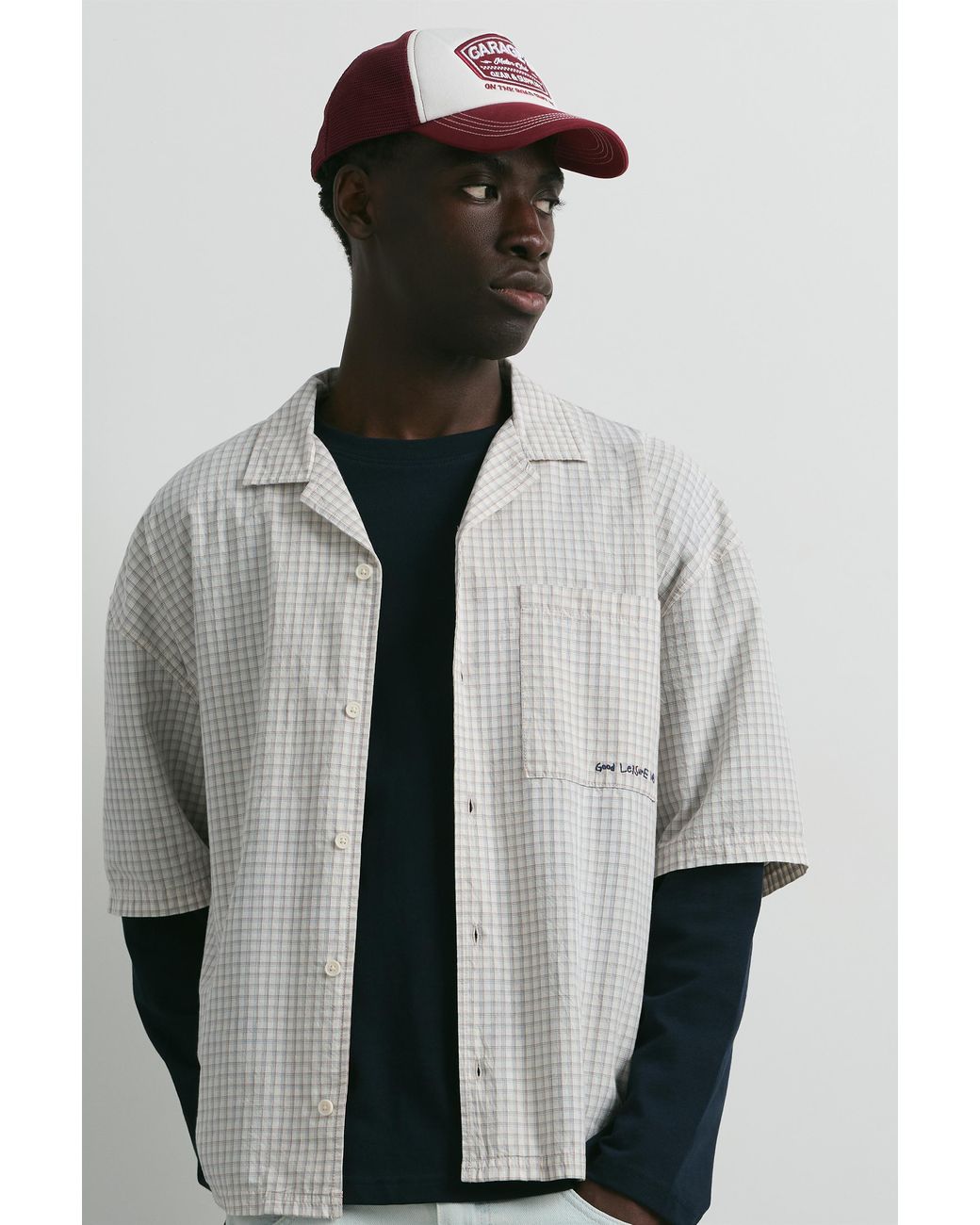Casquette Trucker Garage'91 Pull&Bear pour homme en coloris Red