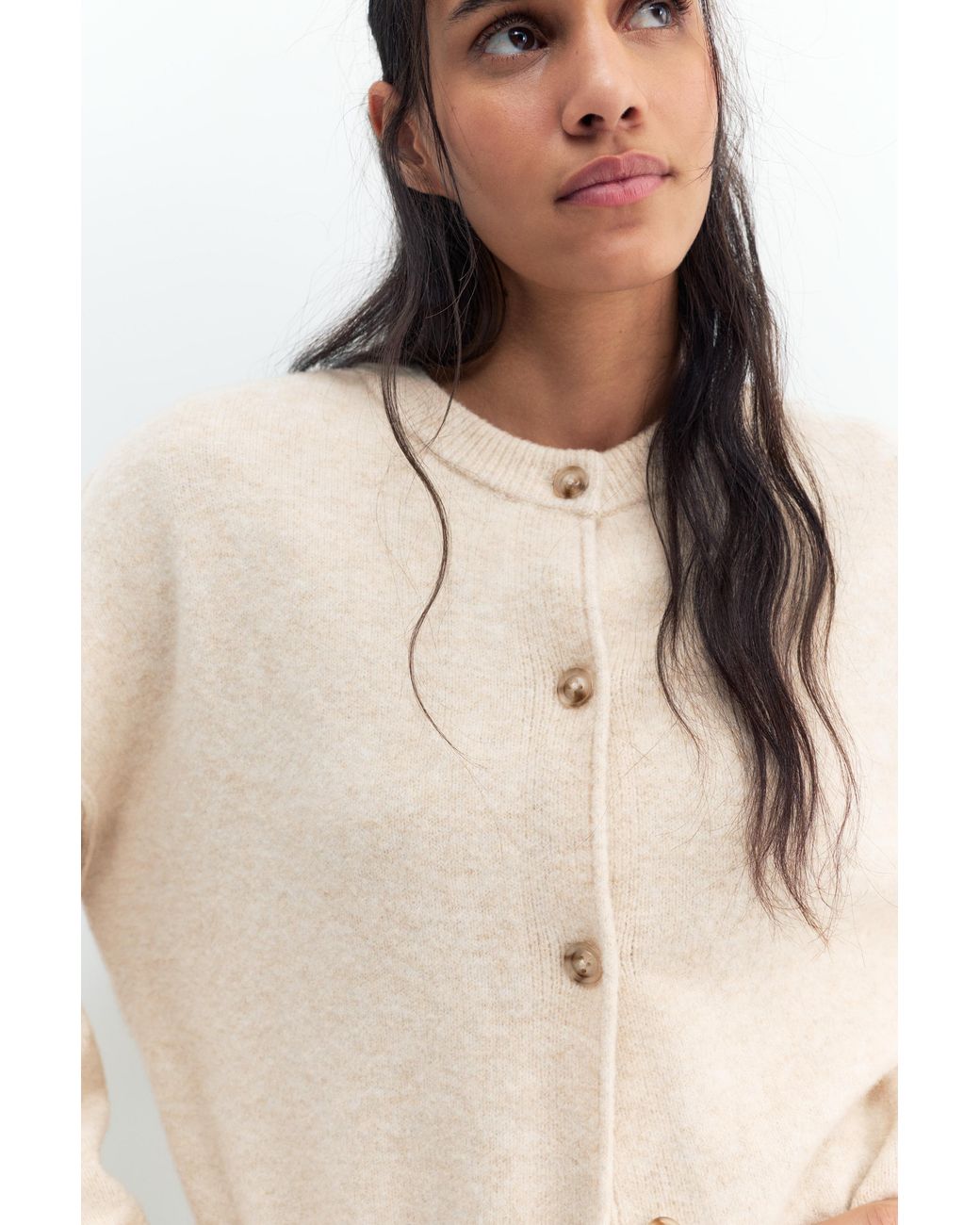 Pull&Bear Natural Soft Touch Cardigan