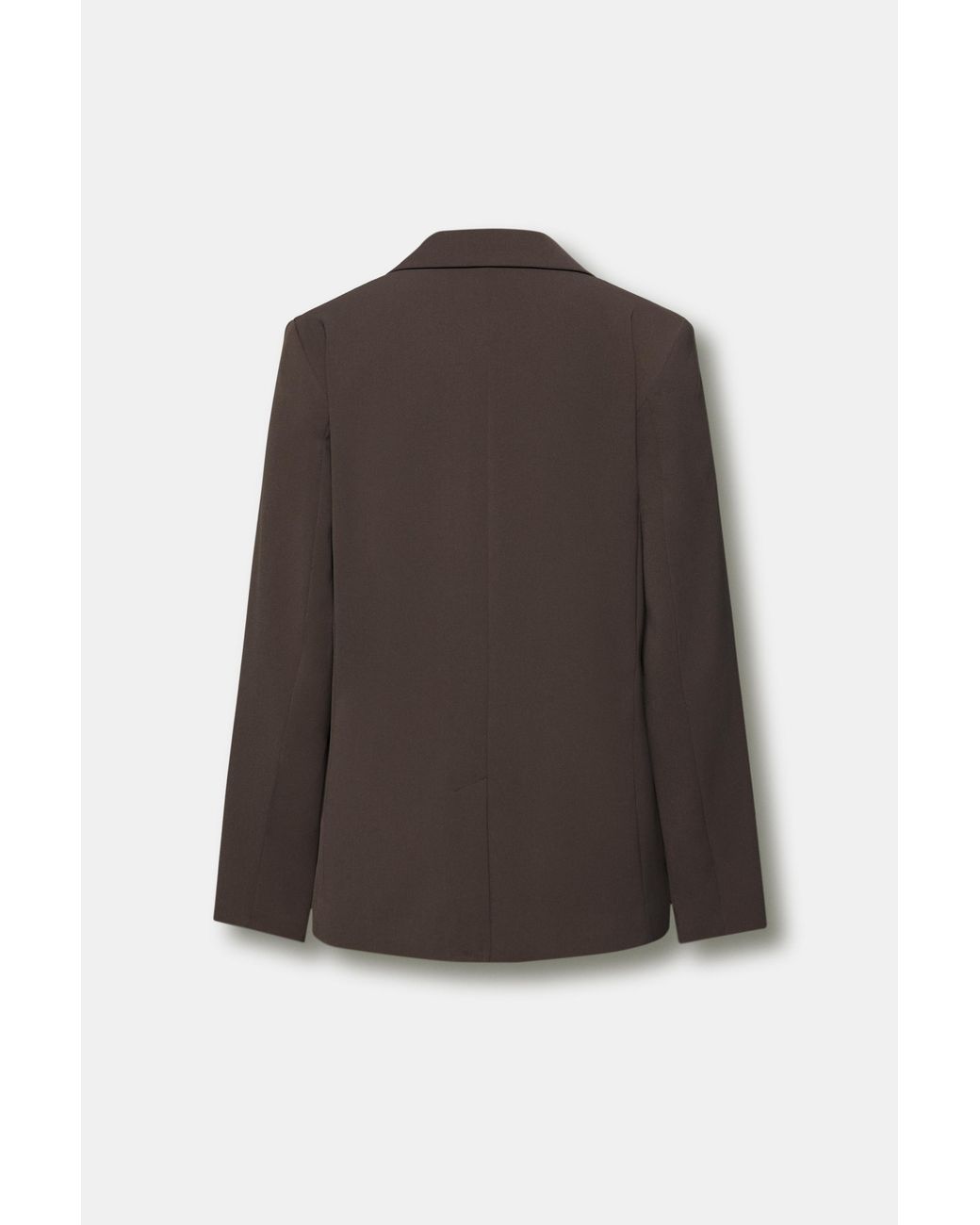 Pull&Bear Basic Blazer in het Brown