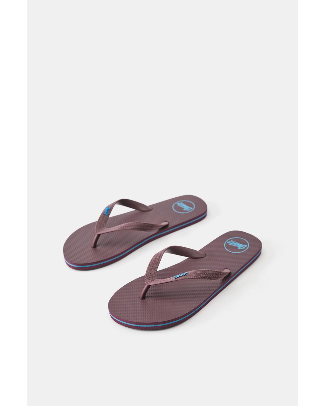Pull&Bear Blue Stwd Sandals for men
