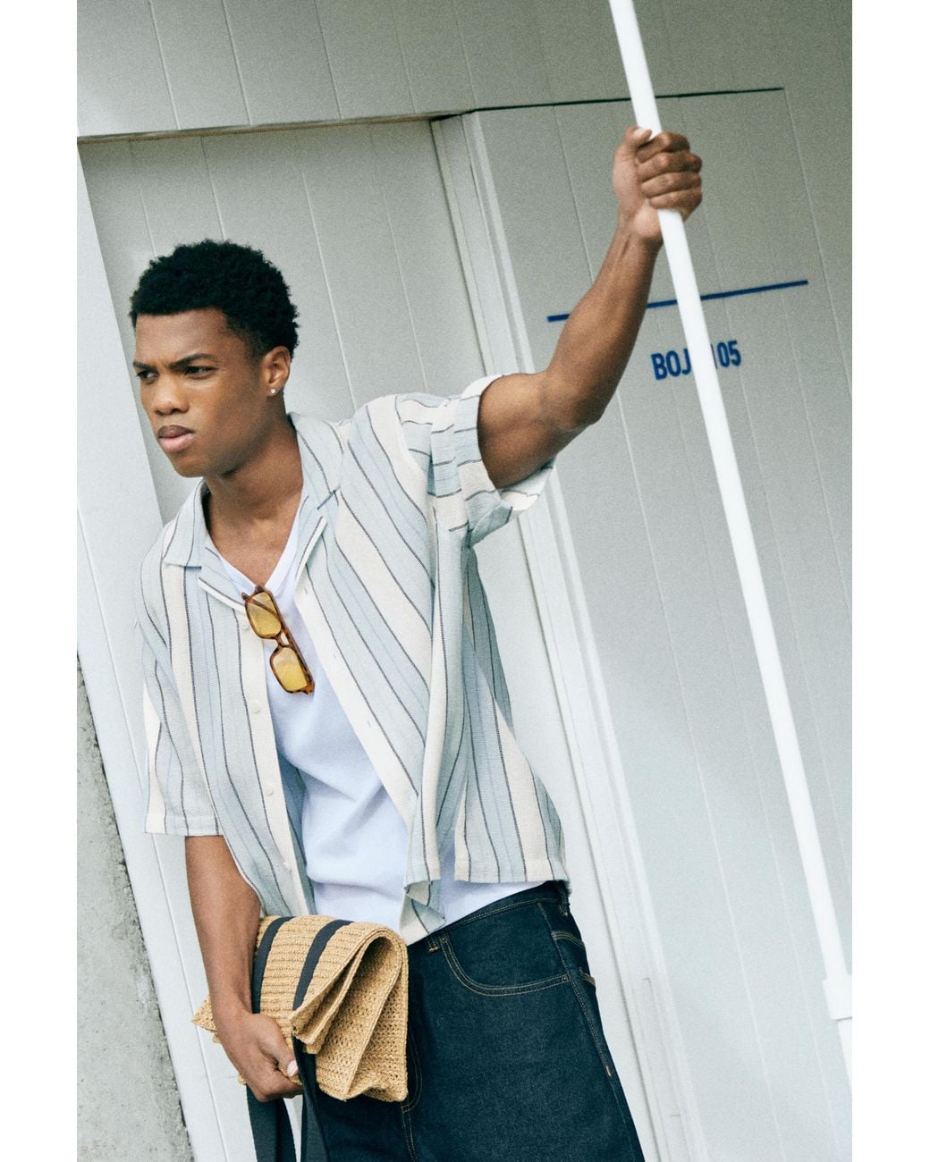 Chemise Rustique À Pull&Bear pour homme en coloris Gray