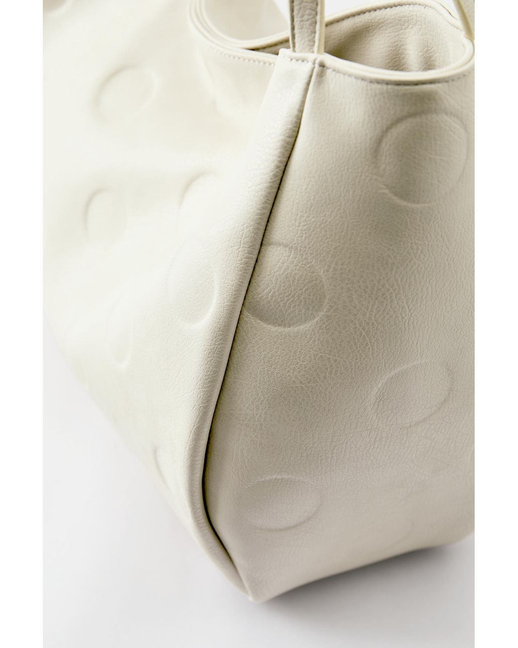 Pull&Bear Red Shoppertasche Mit Tupfen