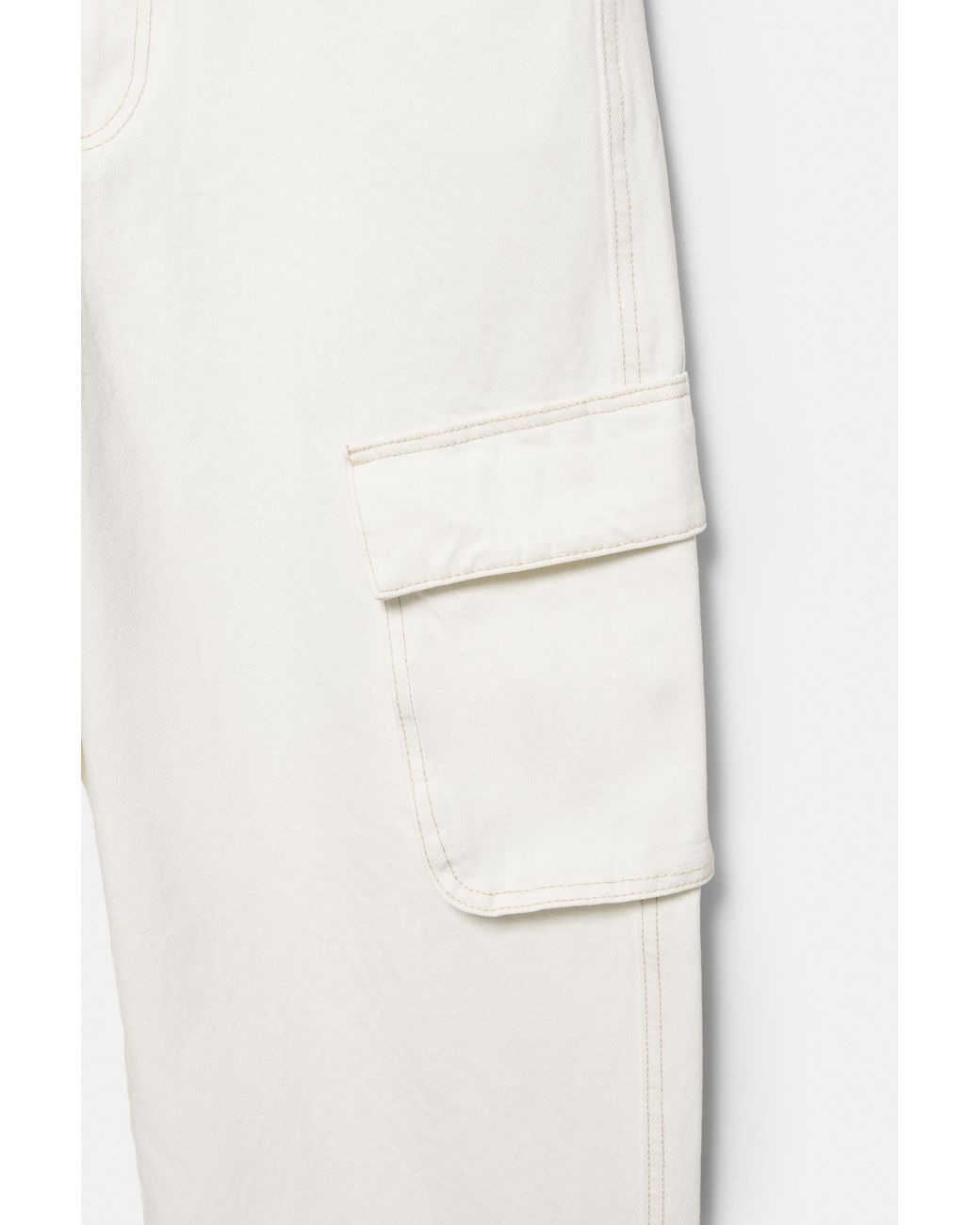 Pull&Bear Baggy Cargo Jeans in het Black voor heren