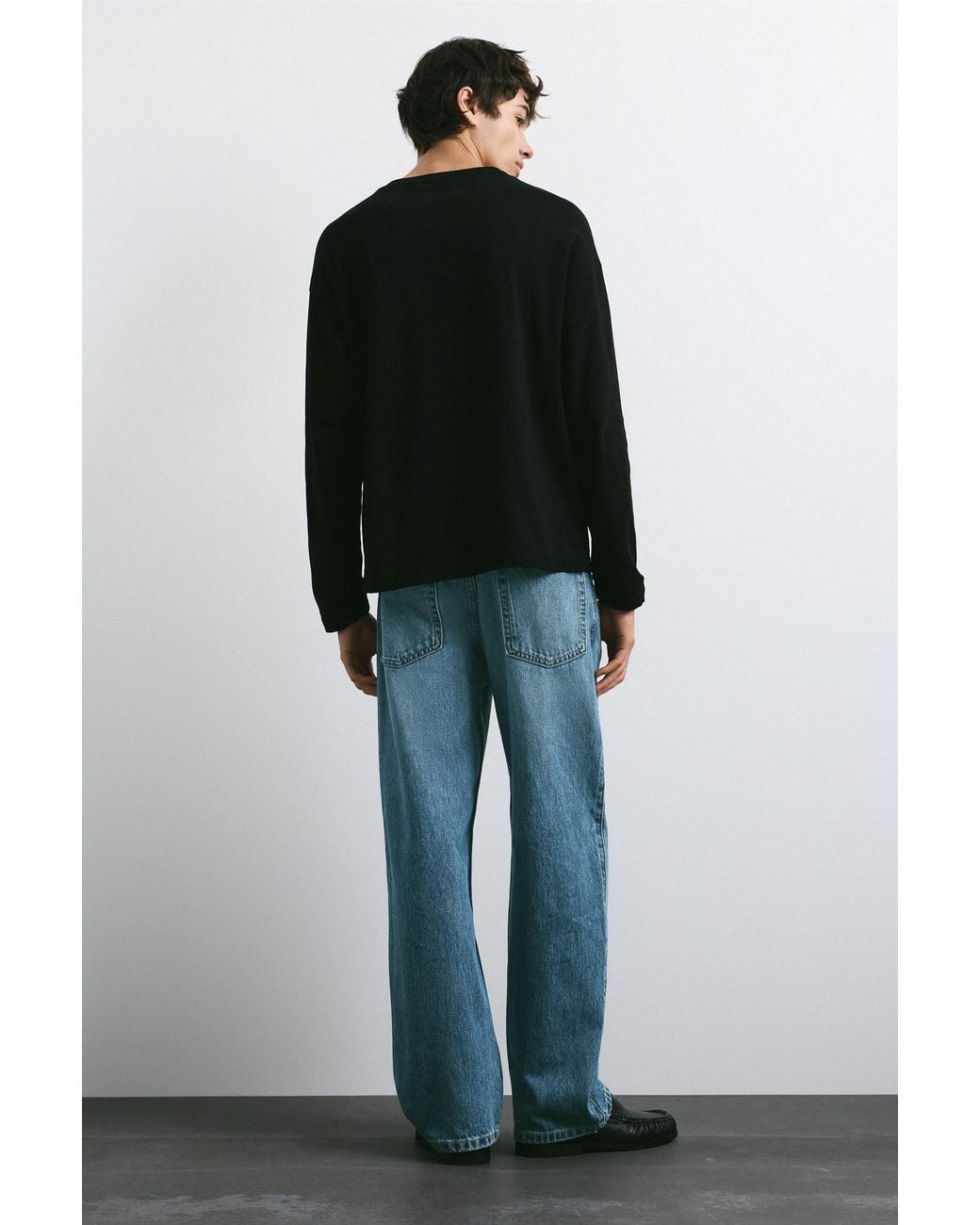 Jeans Regular Straight di Pull&Bear in Multicolor da Uomo