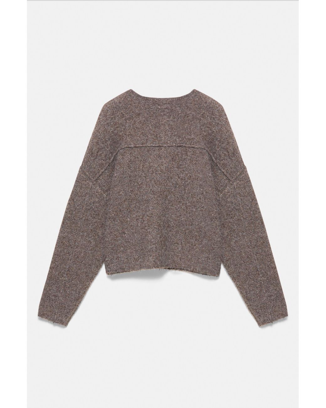 Cardigan Morbido Al Tatto di Pull&Bear in Brown