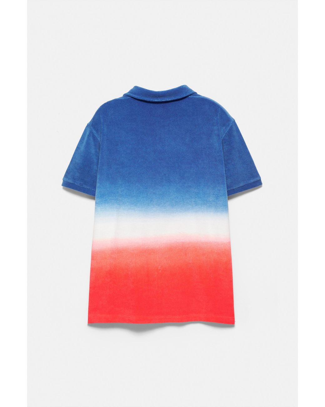 Pull&Bear Blue Pleasures X Stwd Ombré Polo Shirt for men