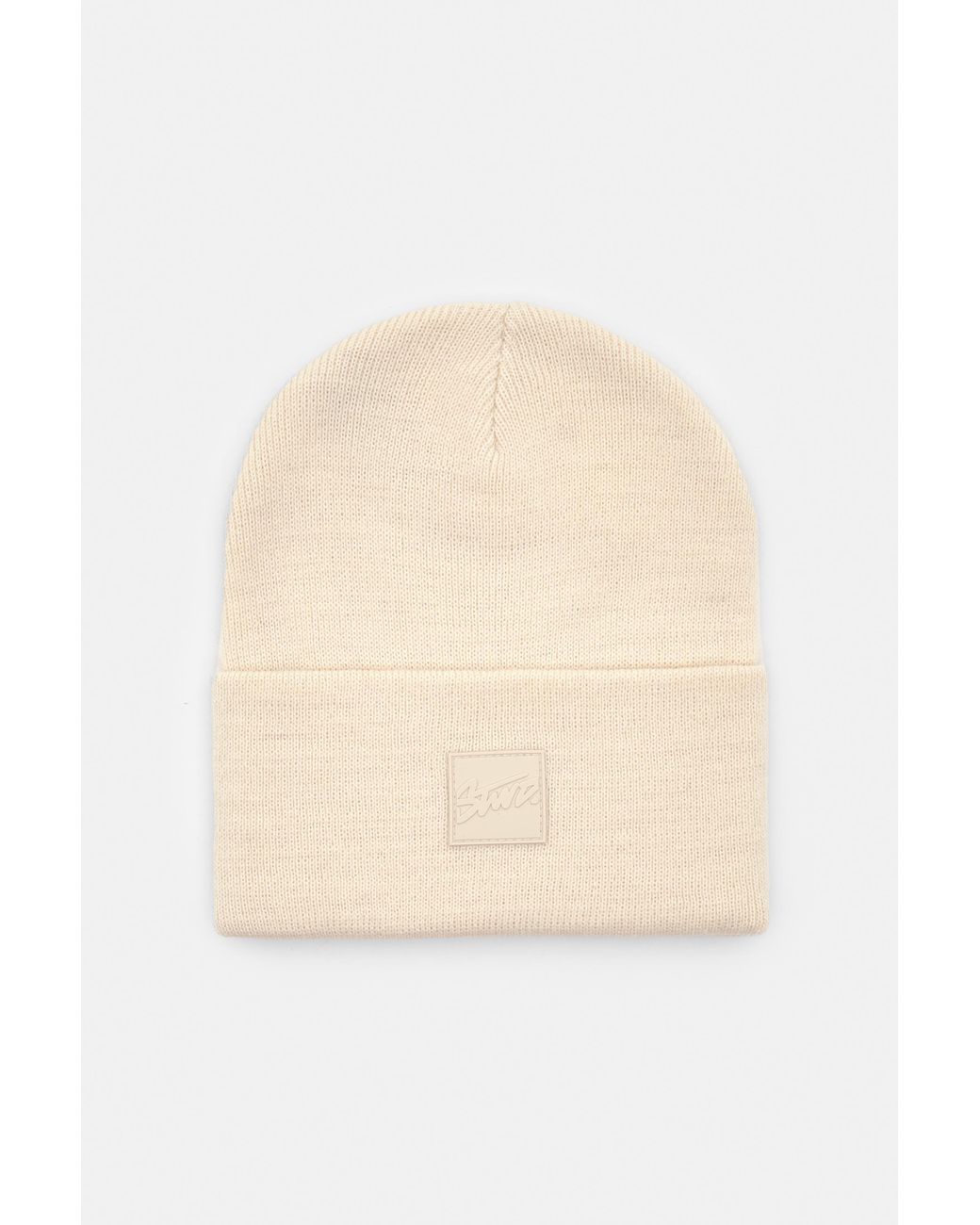 Pull&Bear Natural Stwd Beanie for men