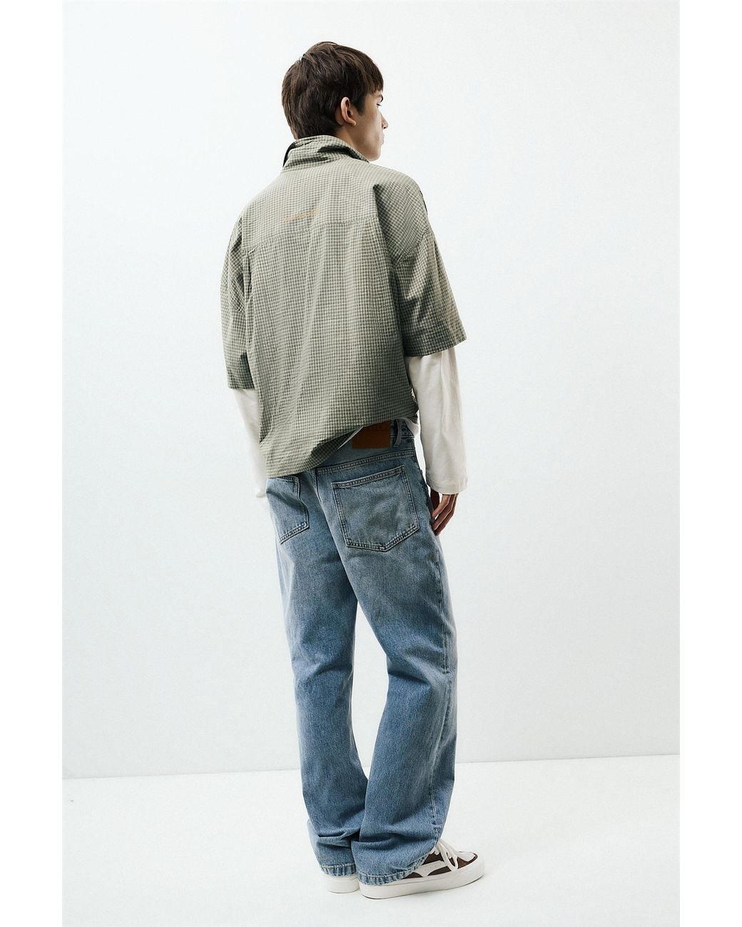 Pull&Bear Bootcut-Jeans in Blue für Herren